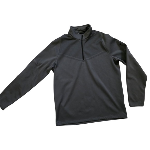 Nike Other - Men's Nike Golf 1/3 Zip Gray Dri-Fit Pullover Large Granola Gorpcore‎